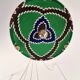 Handcrafted suspension cascade 6 lights "Moroccan Basket"