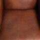 Comfortable set of sheepskin armchairs with and a timeless design