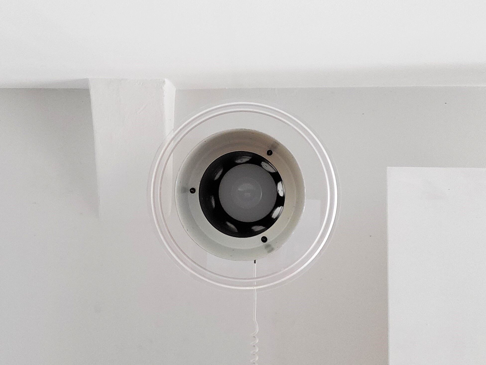 Pink conical pendant lamp from Evenblij, The Netherlands 1960's