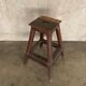 Tabouret bois brut