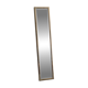 Rectangular wall mirror with a gold metal frame by Schöninger, 1970s, Germany.