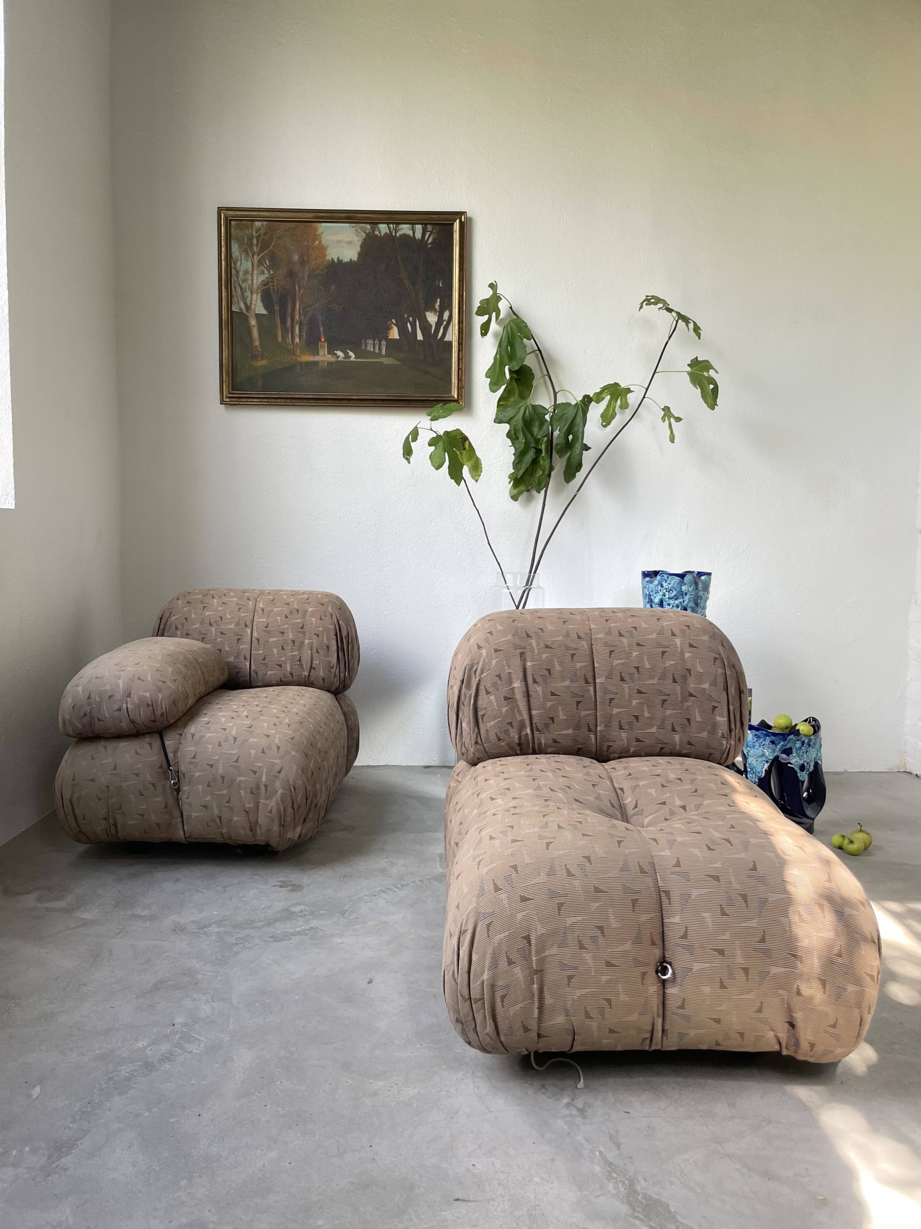 Mario Bellini “Camaleonda” armchairs for B&B Italia