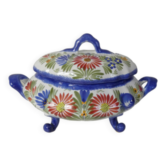 Earthenware tureen henriot quimper