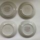 4 assiettes creuses Sarreguemines "Chardons"