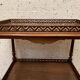 Louis XVI style serving table in carved walnut 20th century Console Tray