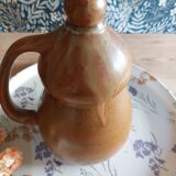 Signed Angers stoneware vase