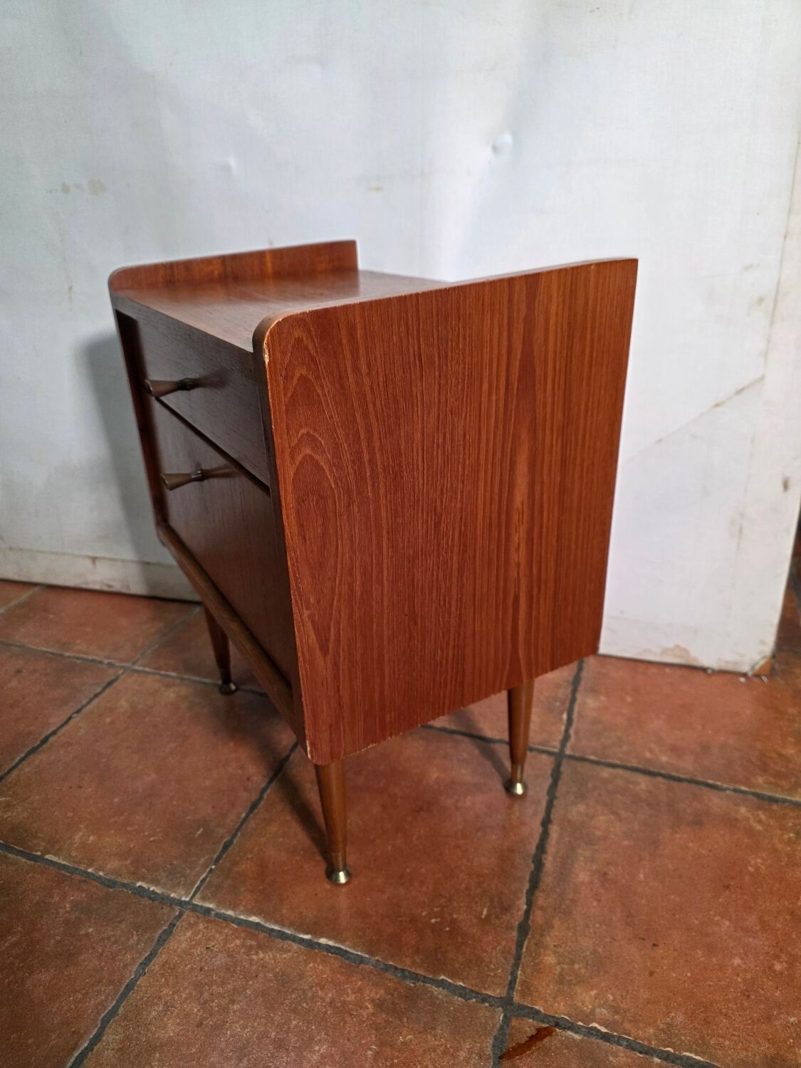 Scandinavian bedside tables by MDK design from the 1960s.