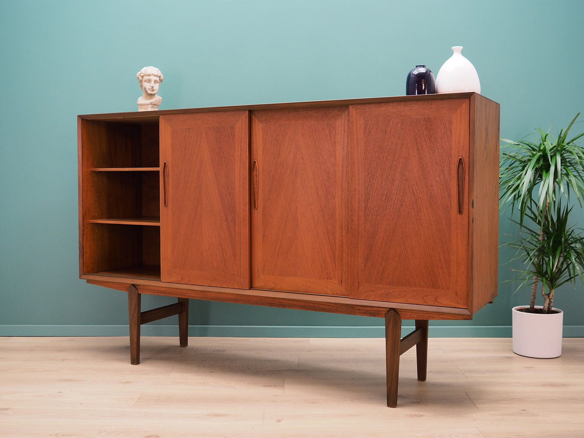 Highboard teak, Danish design, 70's