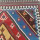 Kilim Qashqai ancient tribal 300x145 cm