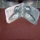 Set of 32 aluminum duck shaped pastry molds