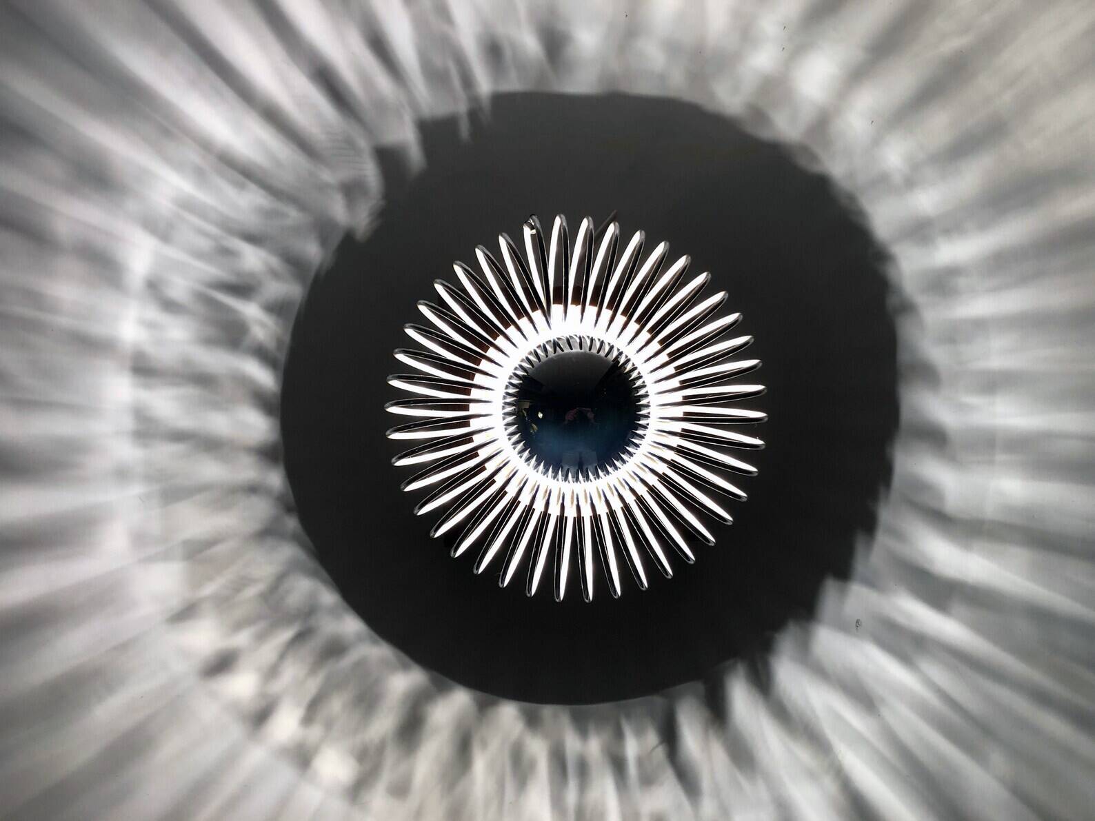 Vintage Wall Lights • Philippe Rogier • Oxar • Luminox • Space Age • 1972