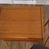 Scandinavian teak bedside tables by Carlstrom 1960