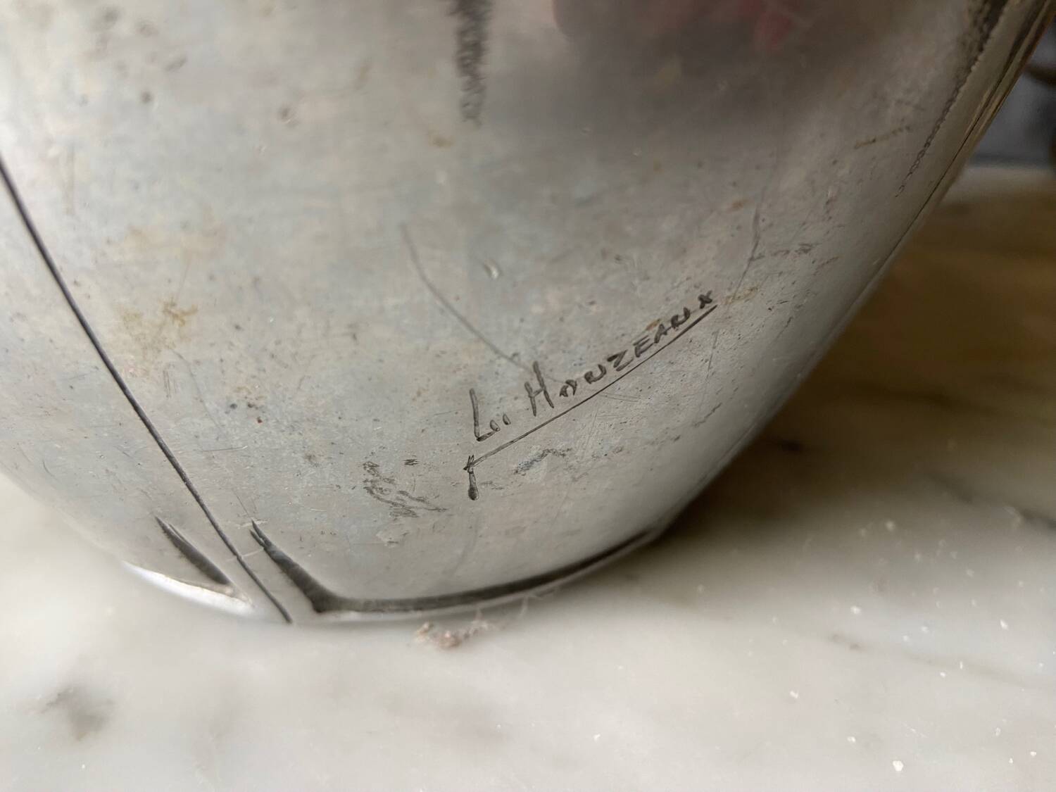 Vase en dinanderie de Louis Houzeaux