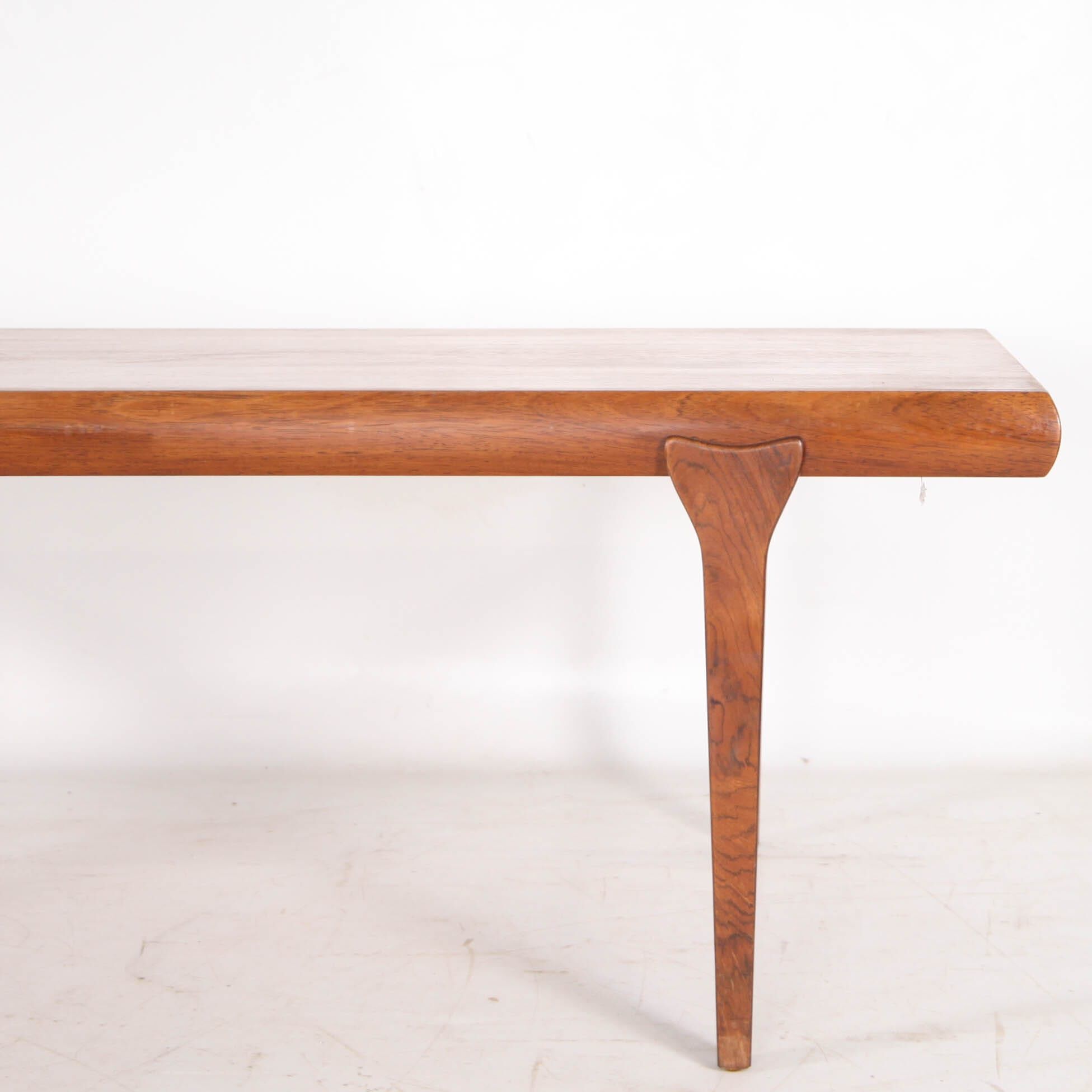 Rosewood coffee table