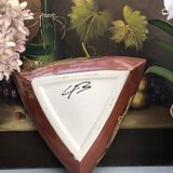 Ceramic pocket emptying dish