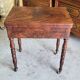 TABLE A JEUX EN ACAJOU ECRITOIRE BUREAU
