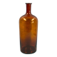 Pharmacy bottle in tinted glass