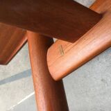 Mid-century Danish teak coffee table by Grete Jalk for Glostrup.