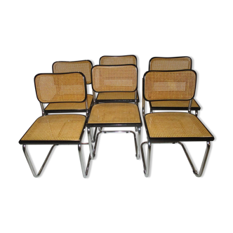 Suite 6 chairs b32 Marcel Breuer
