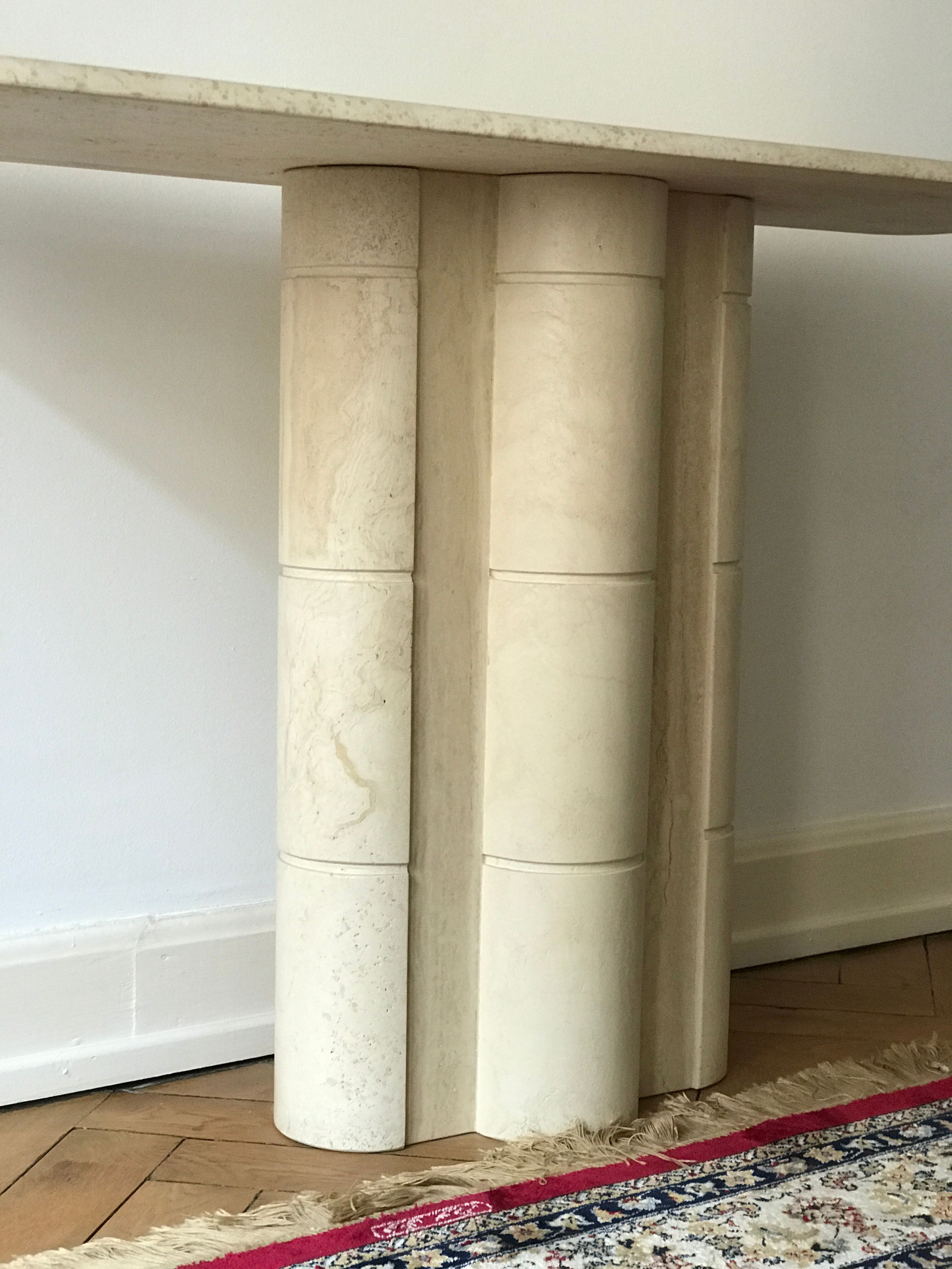 Console / marble service