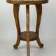 Antique Japanese hand carved side table, Liberty London ca 1905