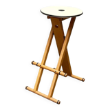Postmodern Italian folding stool by Enolinea, 1980s.