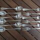 Set of 6 silver plated metal forks and spoons 20g with medallion f