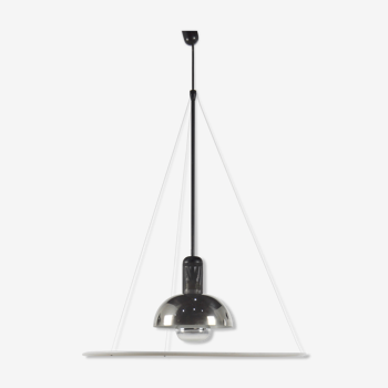 Italian Frisbi 850 hanging lamp by Achille Castiglioni for Flos, 1970