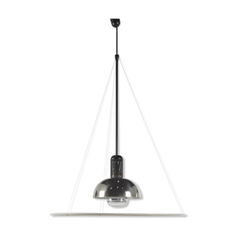 Italian Frisbi 850 hanging lamp by Achille Castiglioni for Flos, 1970