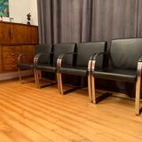 A set of four "Brno" chairs 1980s