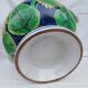 Very large painted ceramic plant pot - sunflower design