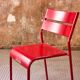 Set of 6 vintage metal chairs