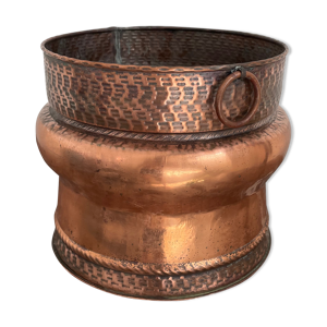 Pot en cuivre cache-pot jardinière