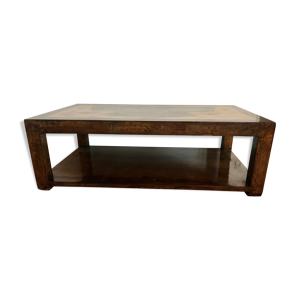 table basse en bois massif