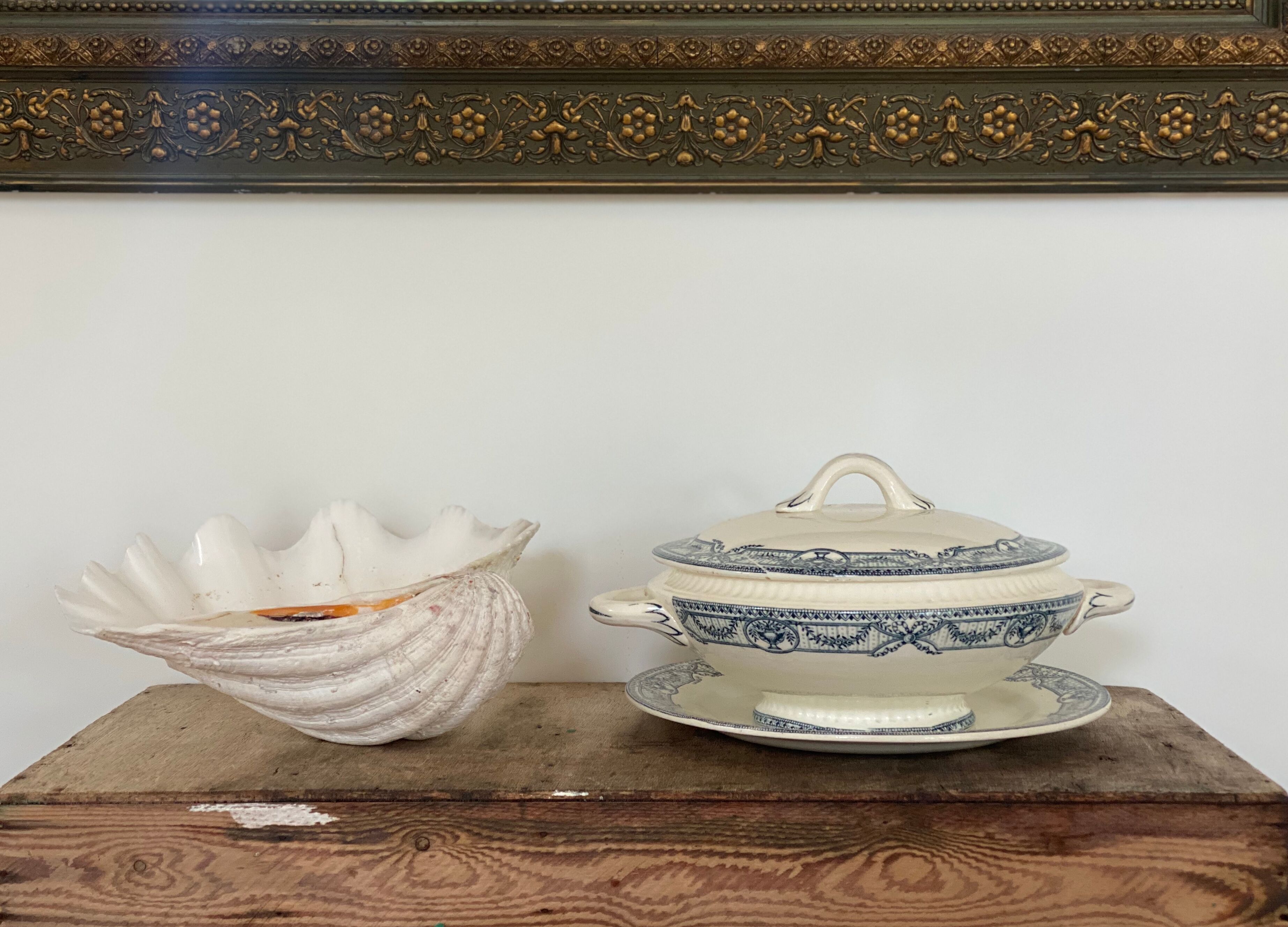 Soup pot iron earth Salins