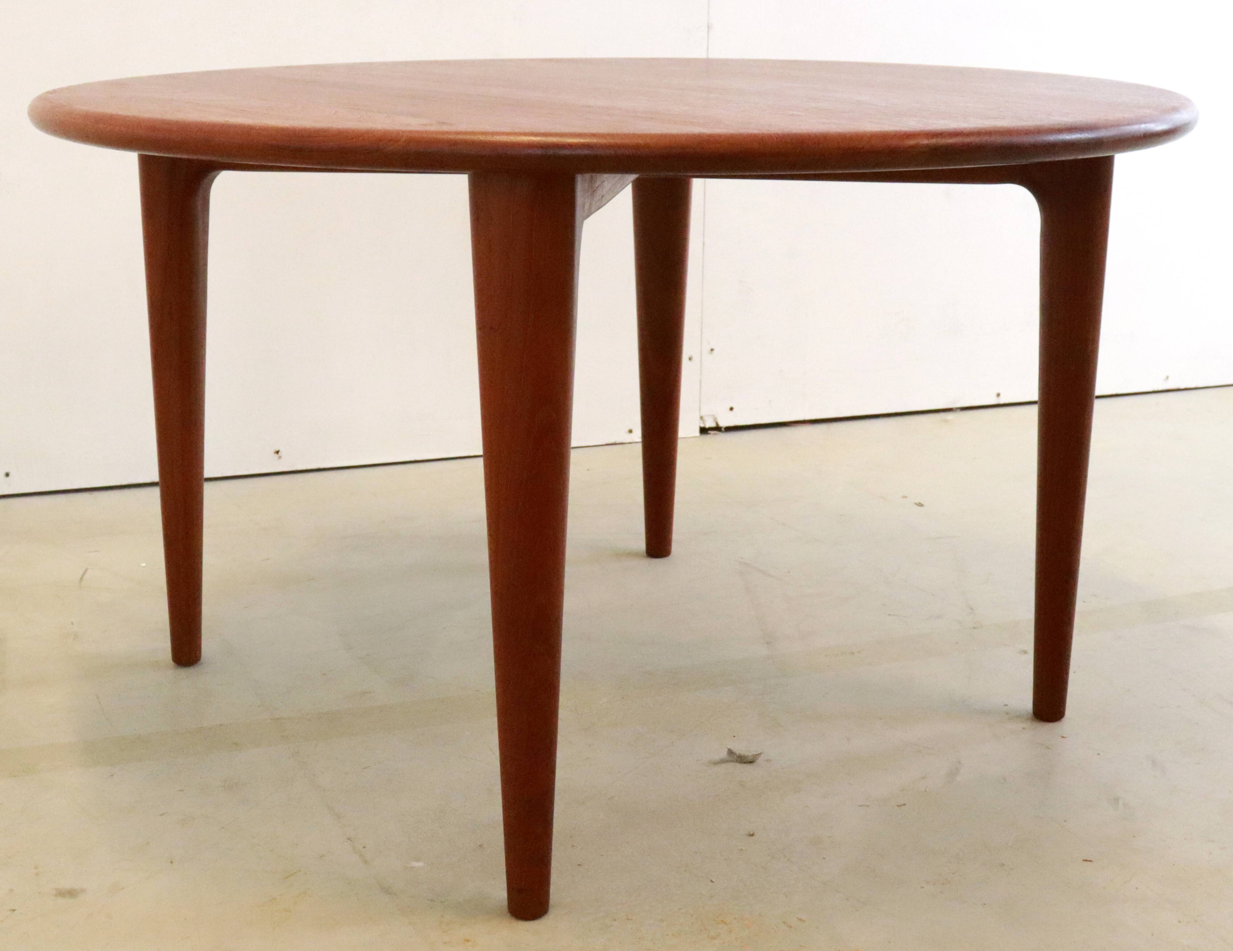 Danish round coffee table 'Breum'