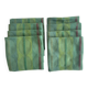8 damask checkered napkins - cotton - 50x50 cm