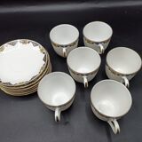 6 Cups art deco coffee - Jean Boyer