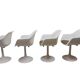 Ensemble de 4 chaises pivotantes par OWI, années 1970