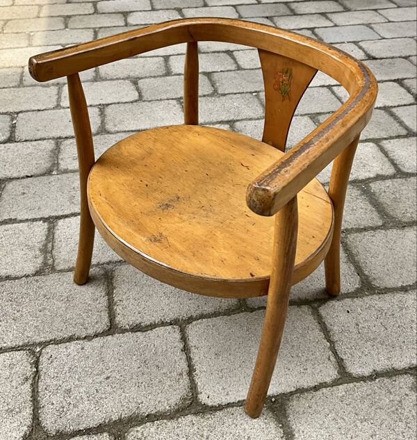 Fauteuil enfant Baumann modèle 392 des années 50