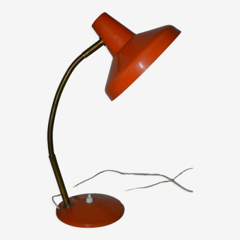 Benny Frandsen magnetic ball lamp for ES Horn Belysning Aalestrup orange.  Model 503 | Selency
