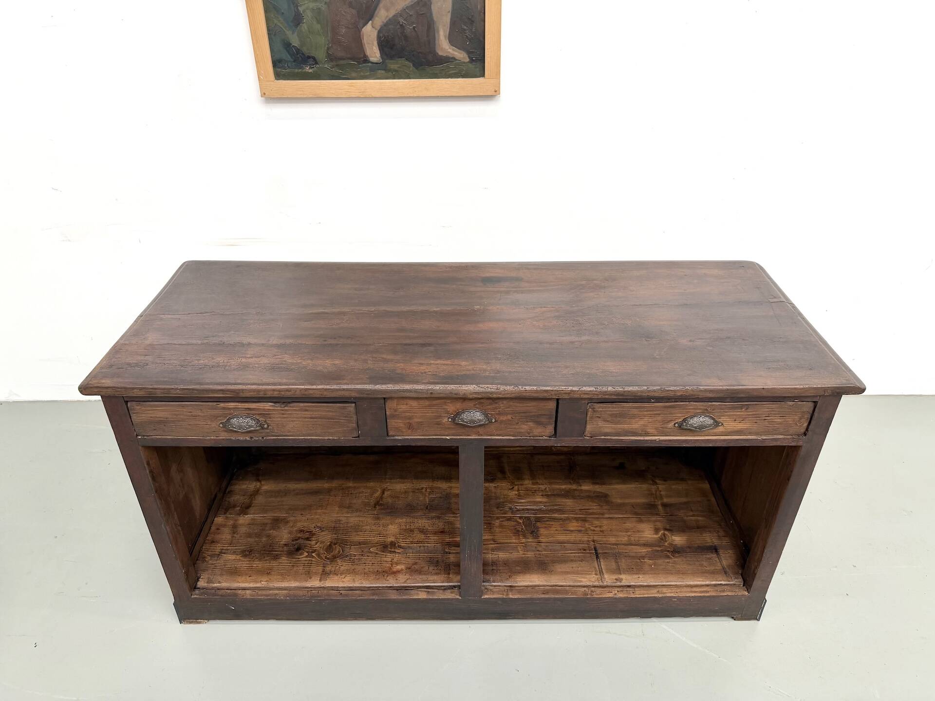 Solid Walnut Trade Counter