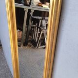 Gilded wood mirror from the 1960s - 100cm