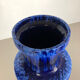 Large Pottery super Fat Lava Multi-Color 266-53 Vase Scheurich WGP, 1970s