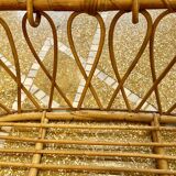 Rattan child crib