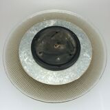 70s XL Peill & Putzler ceiling lamp glass