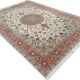 Persian Tabriz Wool Rug with Silk Inlay 300x200 cm