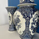 Fireplace trim vase delft made for royal sphinx by boch