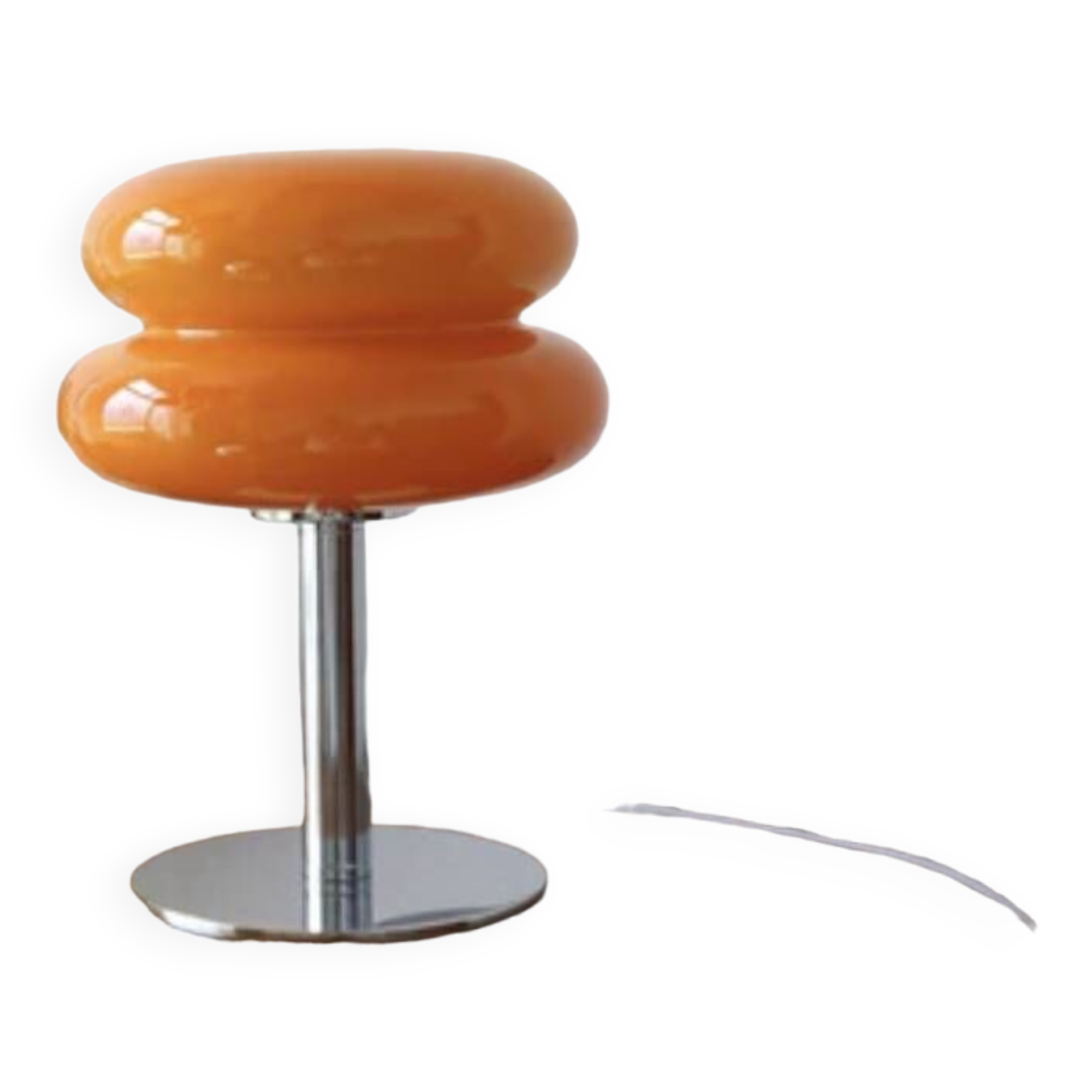 Vintage style lamp in the shape of a macaron
