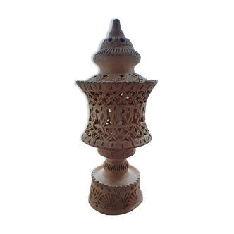 terracotta lamp
